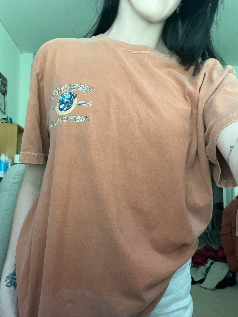Comfort Colors Rust Orange Short Sleeve Tee